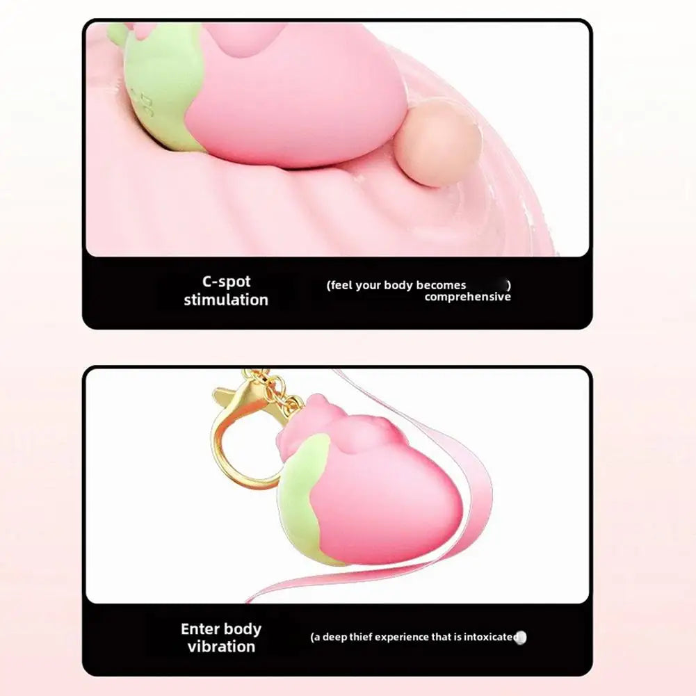 Pink Strawberry Vibrator - by Jaysui